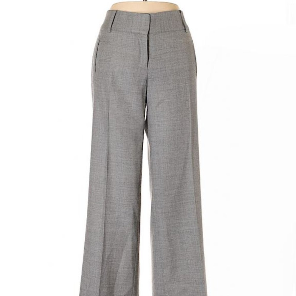 J. Crew light wool gray suit pants size 4